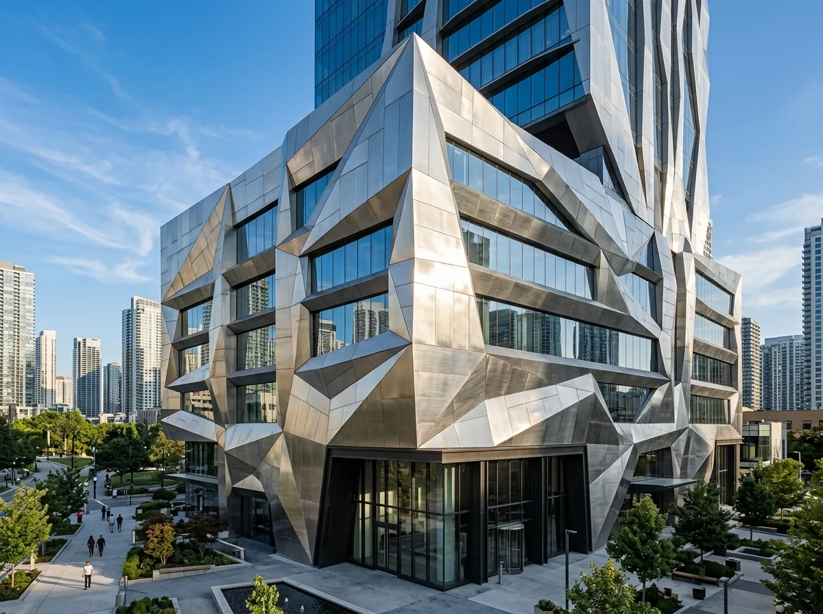 SS Architectural Cladding Panels Facade